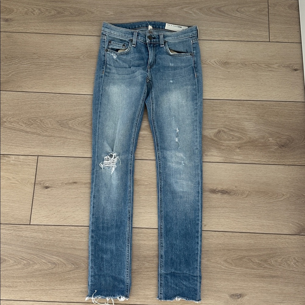 rag & bone Light Blue Denim Jeans